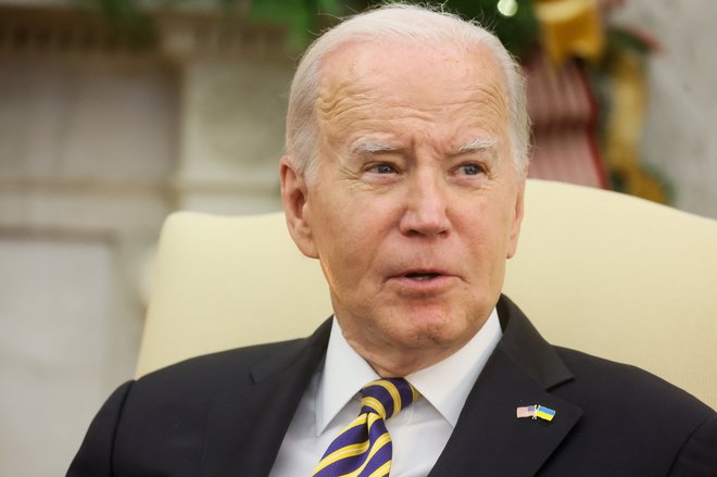 Ameriški predsednik Joe Biden Izraelu priporoča spremembe.  FOTO: Leah Millis/Reuters

 