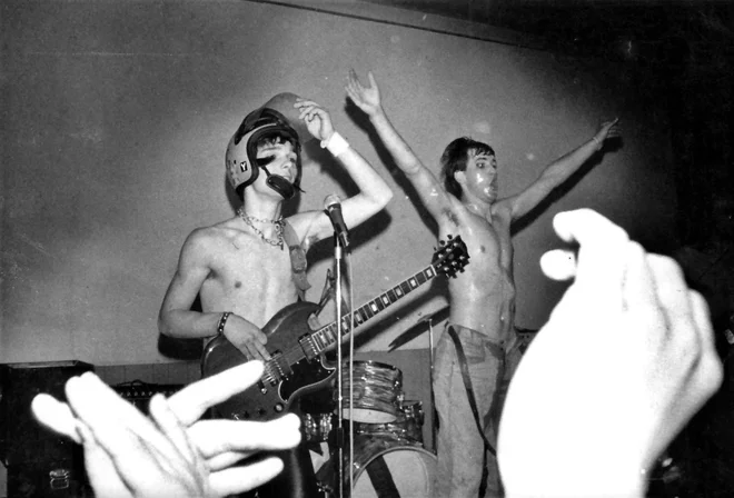 Koncert skupine Termiti, Menza, Ljubljana, 30. maj 1980 FOTO: © Dušan Gerlica