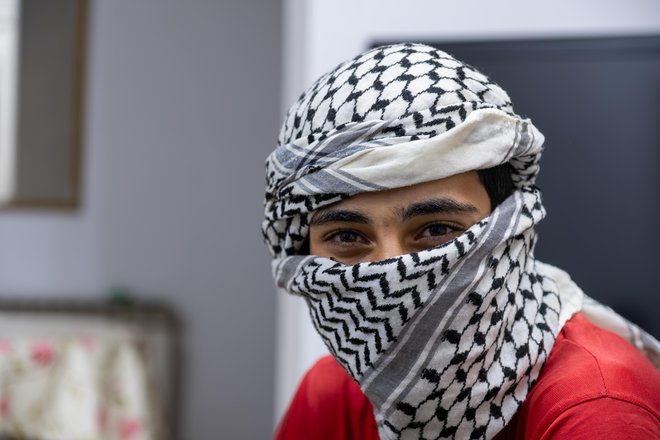Črno-bela palestinska ruta v prvi vrsti simbolizira boj proti nasilju. FOTO: Shutterstock 