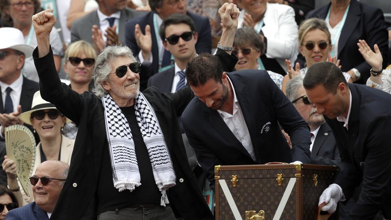 Fotografija: Legendarni soustanovitelj Pink Floydov Roger Waters  poudarja, da ni antisemit, temveč podpira enake pravice in svoboščine za vse ljudi. Foto Reuters

 