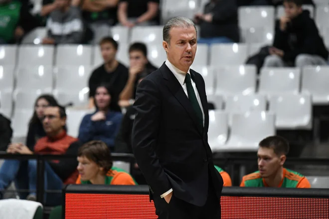 Simone Pianigiani je bil razočaran. FOTO: Cedevita Olimpija