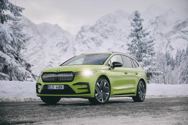Škoda enyaq je tehnično izboljšana, k nam pripelje prihodnje leto, ko bodo znane tudi cene. FOTO: Škoda