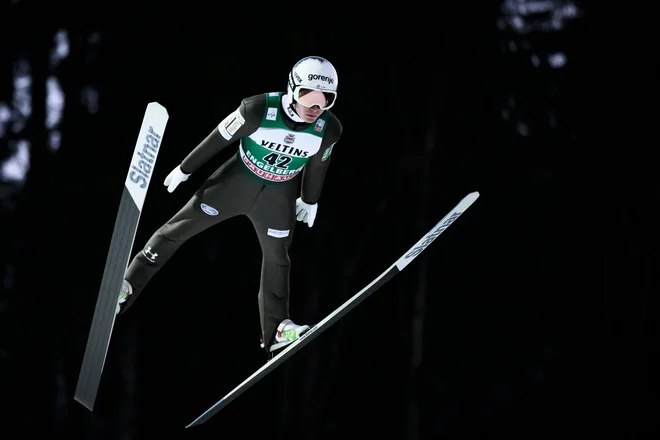 Anže Lanišek je bil najboljši med Slovenci. FOTO: Gabriel Monnet/AFP