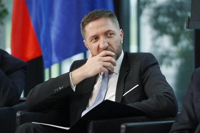 Minister za finance Klemen Boštjančič. FOTO: Leon Vidic/Delo