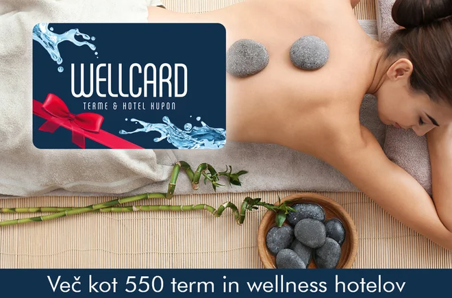 Na WellCard lahko naložite poljuben znesek. FOTO: Wellcard