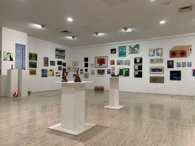 Letos so naprodaj dela več kot sto umetnikov in umetnic. FOTO: Promocijsko gradivo