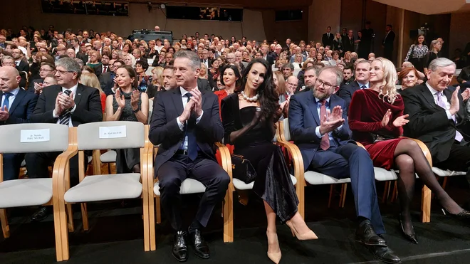 Državna proslava ob dnevu samostojnosti in enotnosti. FOTO: Blaž Samec/Delo