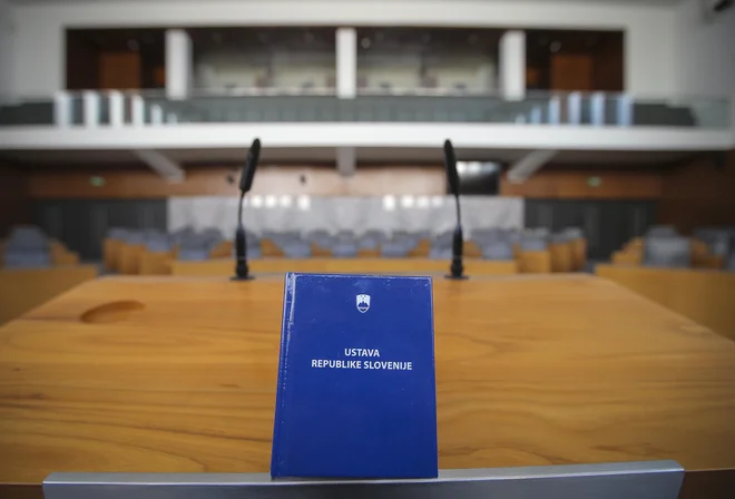 Slovenska ustava. FOTO: Jože Suhadolnik/Delo
