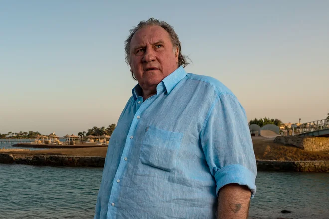 »Nihče ne more izbrisati neizbrisnega pečata njegovega dela v našem času,« so podporniki Gérarda Depardieuja zapisali v odprtem pismu, ki ga je objavil časnik Le Figaro. FOTO: Ammar Abd Rabbo/AFP