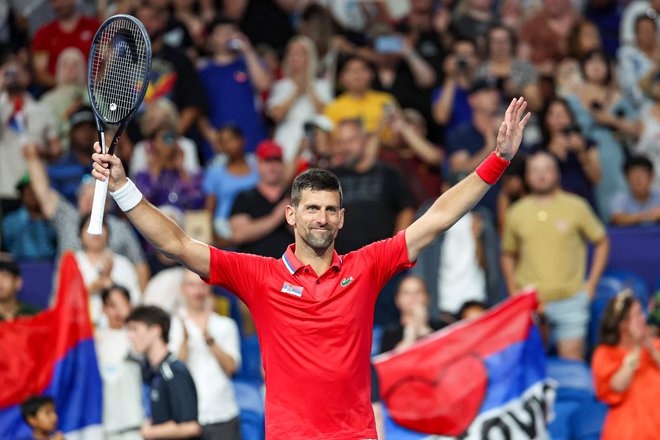 Novak Đoković je športnik leta. FOTO: Colin Murty/AFP