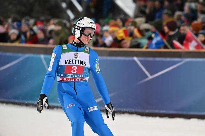 Peter Prevc je v dobri formi. FOTO: Kerstin Joensson/AFP