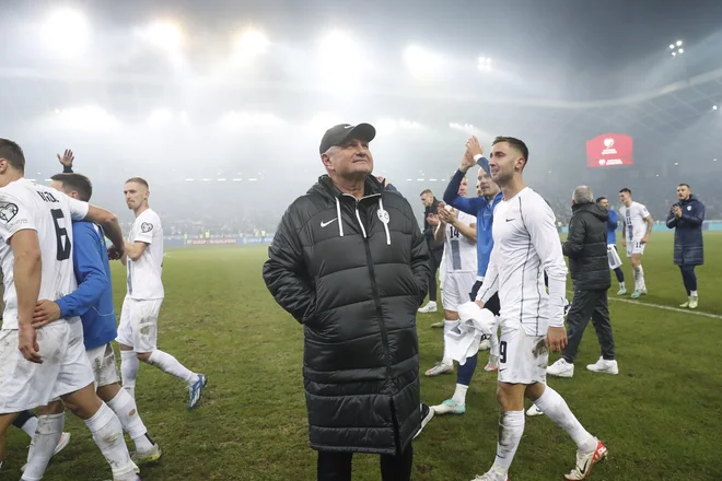 Matjaž Kek je Slovence drugič popeljal na veliko tekmovanje. FOTO: Leon Vidic