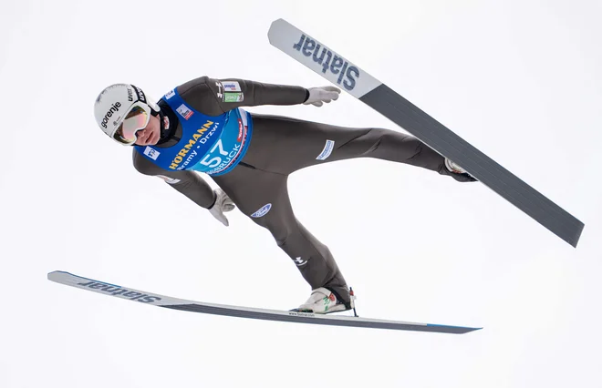 Anže Lanišek je v izvrstni formi. FOTO: Georg Hochmuth/AFP