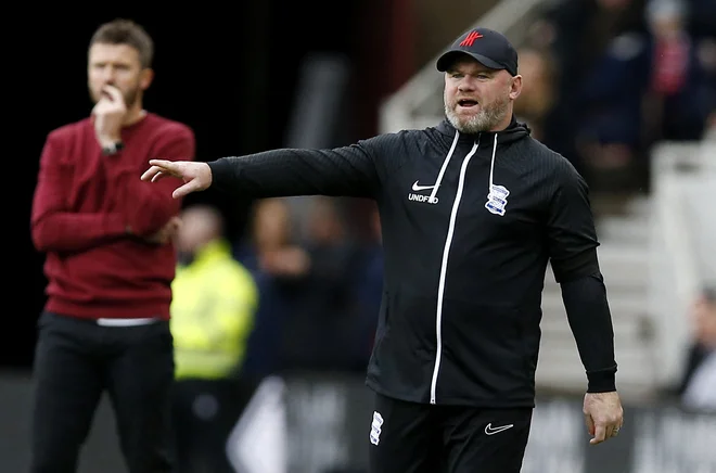 Kljub že tretji trenerski »košarici« v poldrugem letu Wayne Rooney še ni obupal. Foto Craig Brough Action Images Via Reuters