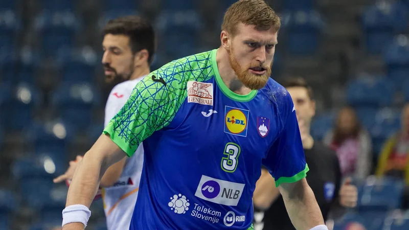 Blaž Blagotinšek je steber slovenske igre. FOTO: Janek Skarzynski/AFP