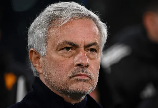 Mourinho se poslavlja od Rome. FOTO: Isabella Bonotto/AFP