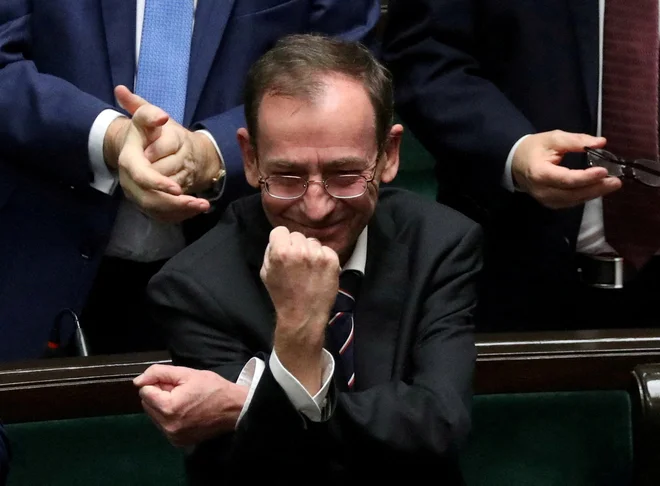 Po padcu z oblasti čaka Mariusza Kamińskega soočenje s starimi grehi. FOTO: Sławomir Kamiński/Reuters