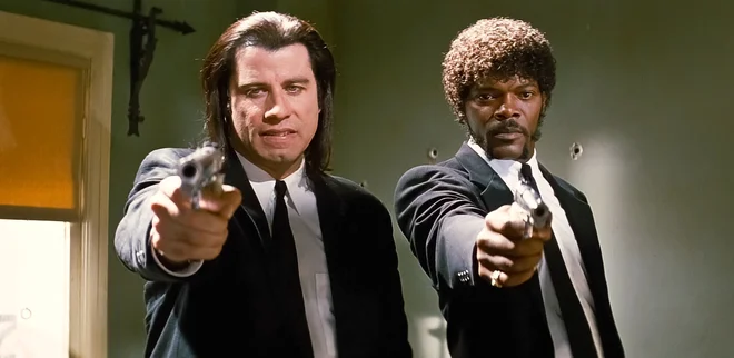 John Travolta in Samuel L. Jackson v Šundu FOTO: promocijsko gradivo