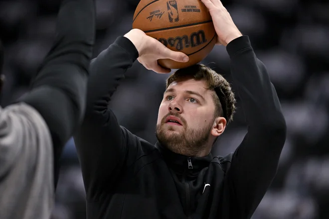 Luki Dončiću se nasmiha nov nastop na tekmi vseh zvezd lige NBA. FOTO: Jerome Miron/Usa Today Sports