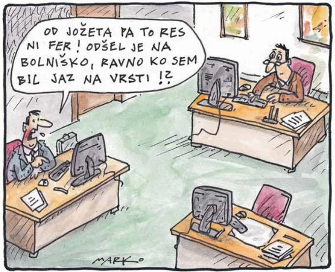 KARIKATURA: Marko Kočevar