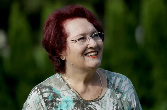 Jožica Puhar v letu 2014. FOTO: Roman Šipić/Delo