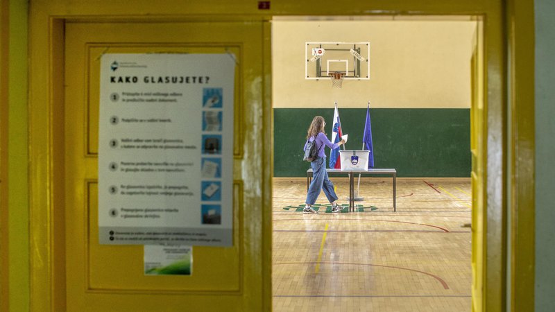 Fotografija: Predsednik DVK Peter Golob poziva vse, ki sodelujejo v izvedbi volitev, naj jih izpeljejo pravilno in zakonito. FOTO: Voranc Vogel/Delo