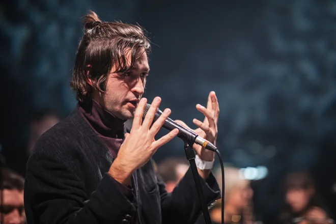 Ustanovitelj orkestra Mak Murtić rad sklada slogovno raznolika glasbena dela. FOTO: Filip Kovačević