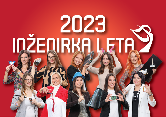 Nominiranke za inženirko leta 2023 FOTO: Andrej Križ