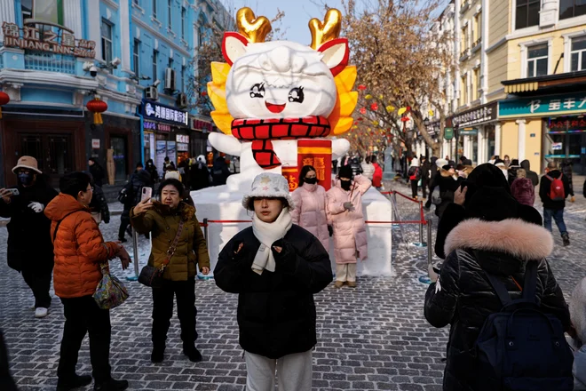 Kriza v Rdečem morju se dogaja le nekaj tednov pred kitajskim novim letom, ki bo 10. februarja. FOTO: Tingshu Wang/Reuters