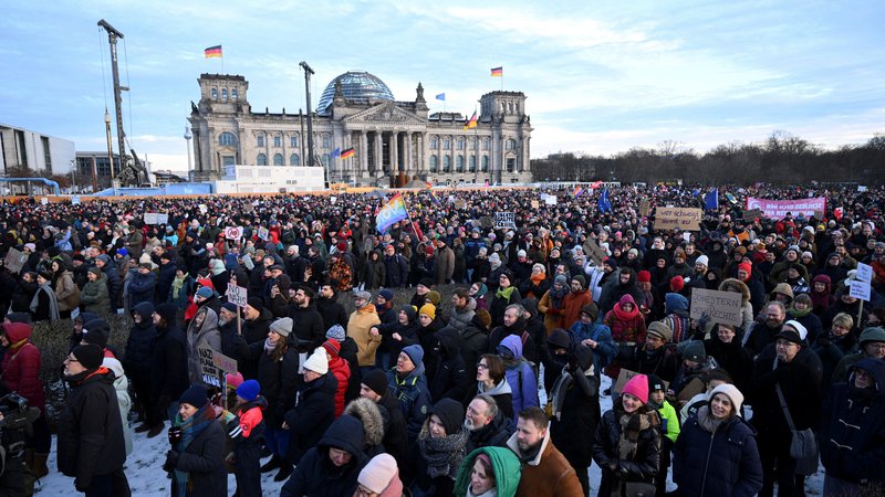 Fotografija: V Berlinu so protesti potekali pod sloganom 