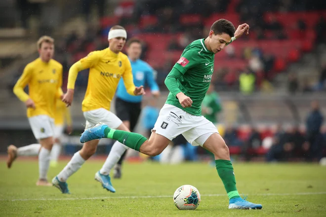 Luka Menalo je v Ljubljani pustil dober vtis. Kakšnega bo v Celju? FOTO: Jure Eržen