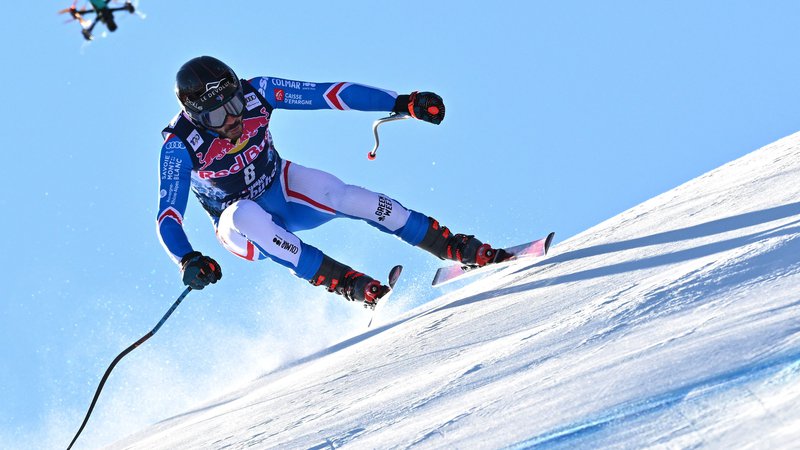 Fotografija: Nemški alpski smučar Linus Strasser je zmagovalec slaloma za svetovni pokal v Kitzbühelu. Drugo mesto je osvojil Šved Kristoffer Jakobsen, tretji je bil Švicar Daniel Yule. Oba Slovenca sta odstopila v prvi vožnji. Foto: Joe Klamar/Afp