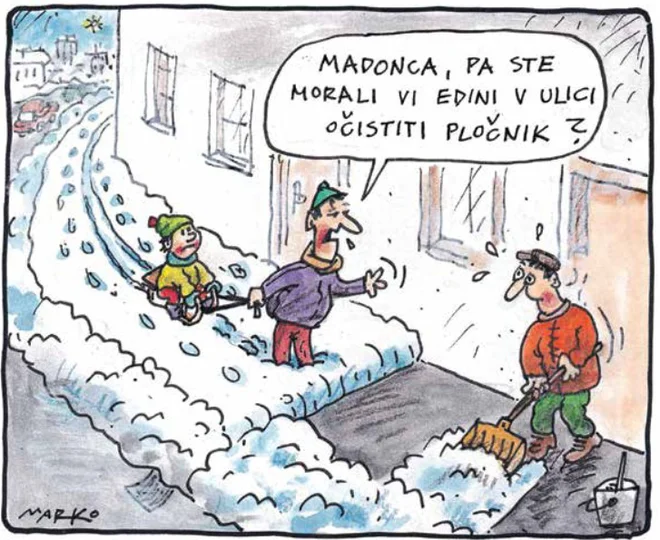 KARIKATURA: Marko Kočevar