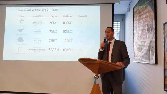 Skladi InterCapital, ki jih vodi Ivan Kurtović, upravljajo štiri indeksne sklade (ETF), letos naj bi predstavili še dva. Foto Karel Lipnik