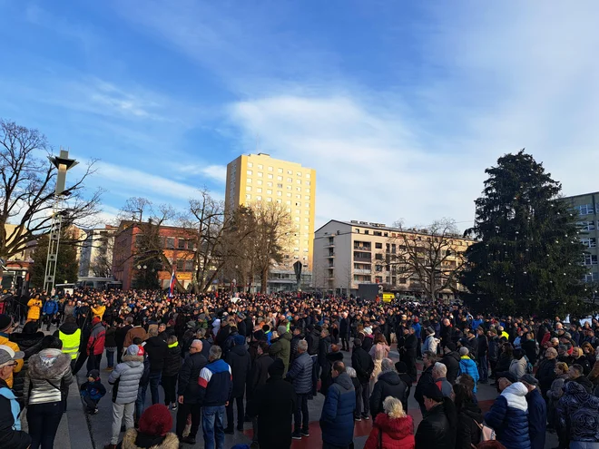 Velenjčane so razjarile dražje položnice. FOTO: Špela Kuralt 