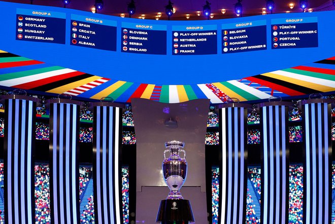 Euro bo ob OI v Parizu športni vrhunec leta 2024. FOTO: Odd Andersen/AFP