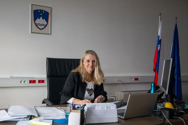 Na MJU smo dali predlog za prerazporeditev dodatnih 5000 nerešenih vlog, a soglasja nismo prejeli, pravi Andreja Erjavec, načelnica UE Ljubljana. FOTO: Voranc Vogel/Delo