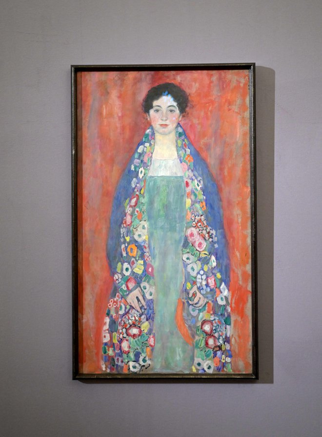 Portret gospodične Lieser je naročila družina bogatega judovskega industrialca, naslikal pa ga je Klimt leta 1917, malo pred smrtjo. FOTO: AFP