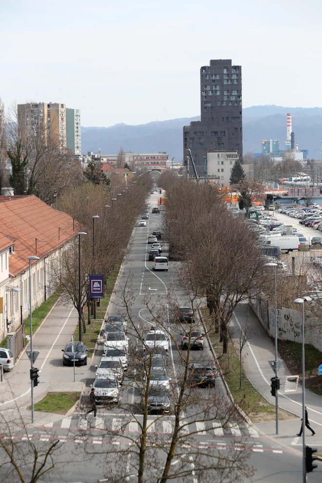 Planirana avtobusna postaja ob Vilharjevi cesti (severni terminal) nima zadostnega števila peronov. FOTO: Dejan Javornik