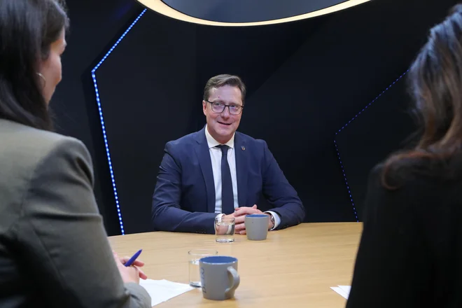 »Da, odločitev je dozorela in padla,« je za Delo potrdil svoj nastop na volitvah za evropski parlament. Foto Marko Feist