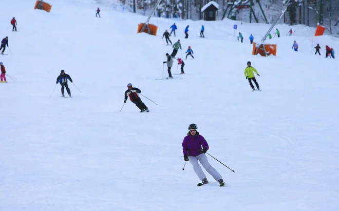 Kranjskogorsko smučišče leta 2018. FOTO: Leon Vidic