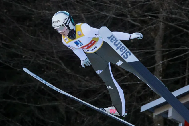 Nika Prevc je bila razred zase. FOTO: Voranc Vogel