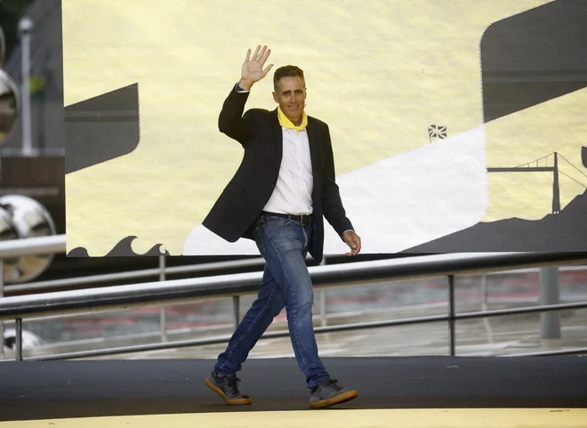 Petkratni zmagovalec Toura Miguel Indurain bo letos dopolnil 60 let. FOTO: Stephane Mahe/Reuters
