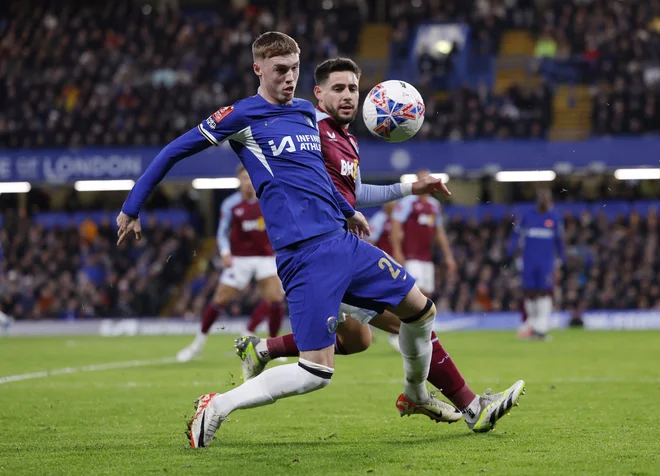 Pri Chelseaju je Cole Palmer ujel strelsko formo. FOTO: Andrew Couldridge/Reuters