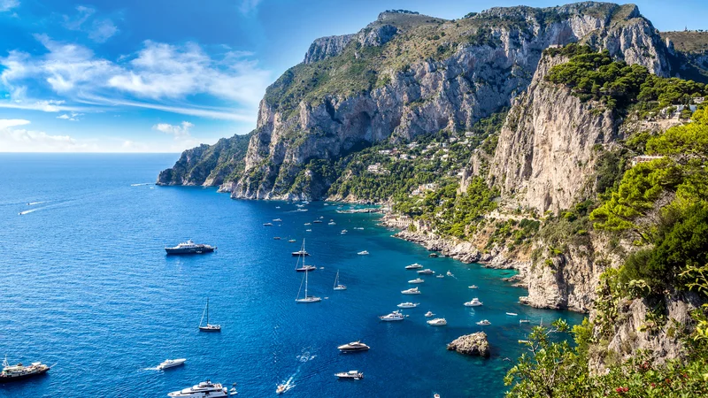 Otok Capri. Martin meni, da je treba oditi tja umret. FOTO: Shutterstock