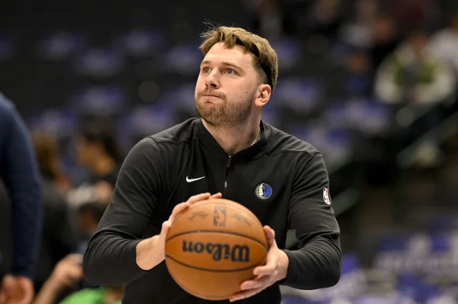 Luka Dončić sodi med najbolj priljubljene košarkarje v ligi NBA. FOTO: Jerome Miron/Usa Today Sports