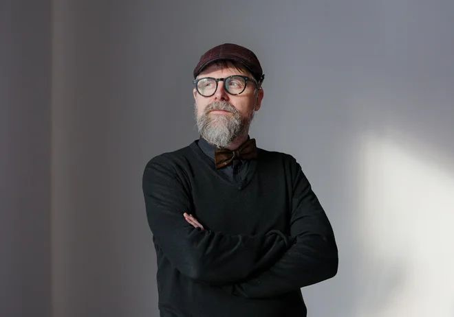 Ciril Horjak z umetniškim imenom dr. Horowitz ustvarja predvsem izobraževalne stripe. FOTO: Matej Družnik/Delo