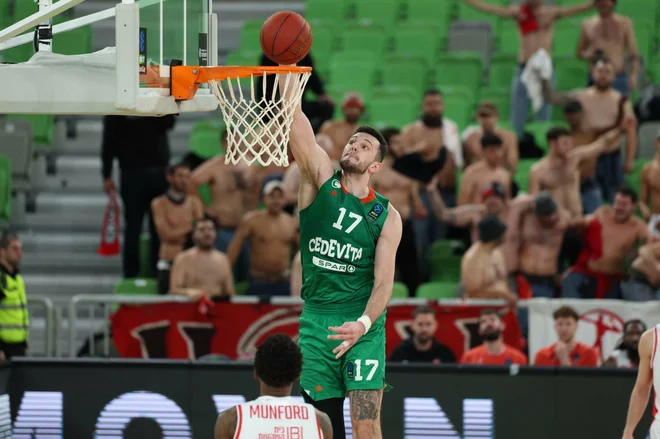 Karlo Matković je letos v Ljubljani pustil zelo dober vtis in vidno napredoval, zato je dočakal klic iz New Orleansa. FOTO: Cedevita Olimpija