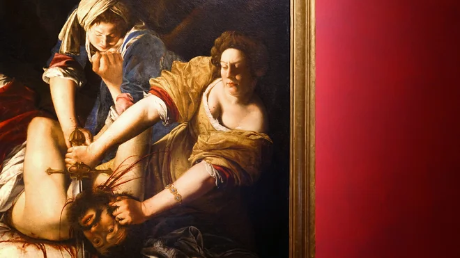 Judita s Holofernovo glavo, Artemisia Gentileschi, 1620. FOTO: arhiv