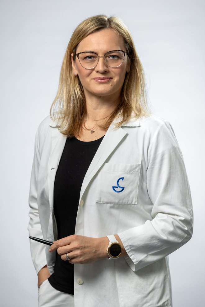 Katja Mohorčič, specialistka pulmologije na kliniki Golnik. Foto Osebni Arhiv